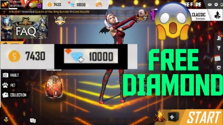 What Is Free Fire 10000 Diamonds Hack App? Is It Possible To Download It?