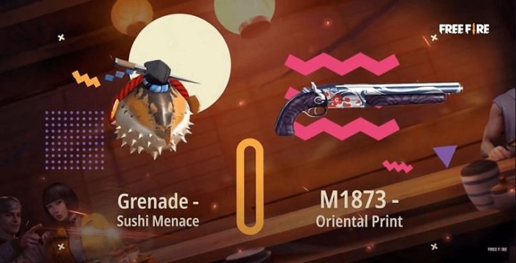 Level 125 reward - Grenade Sushi Menace 