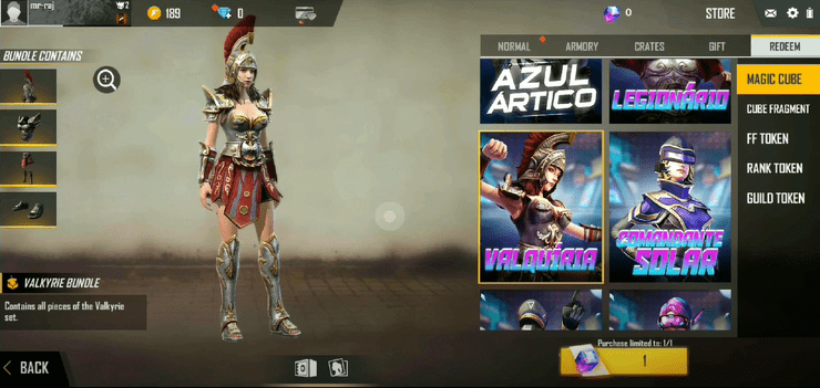 Valkyrie Set