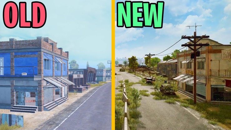 Erangel Old Vs New