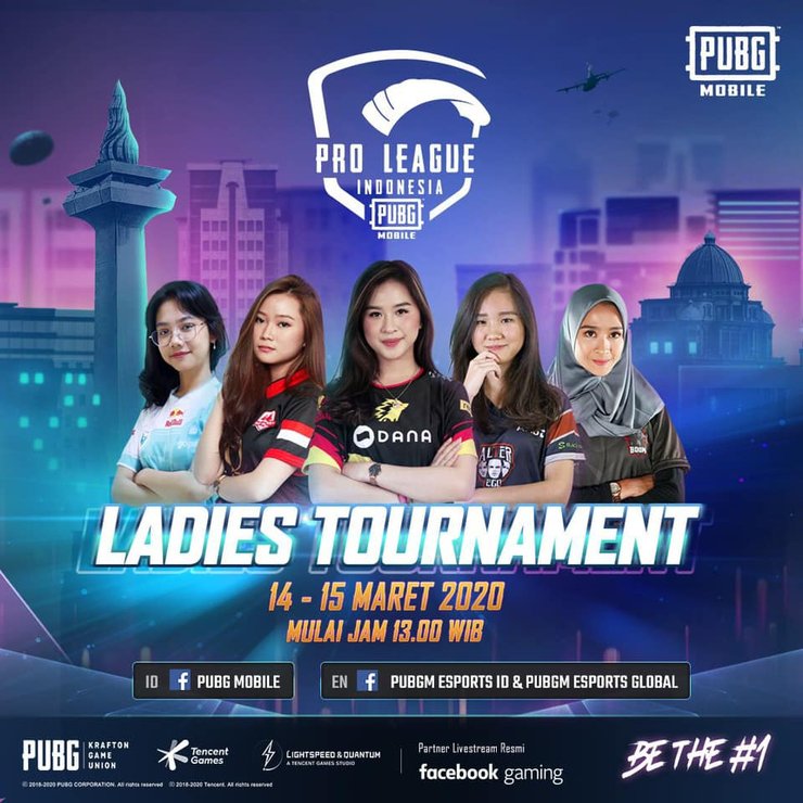 Indonesia’s PMPL Ladies PUBG Mobile 