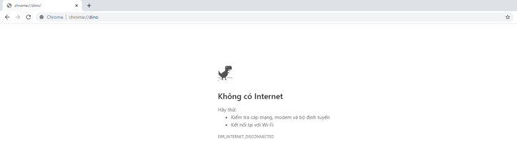 Offline Dino No Internet Connection T-rex Runner 