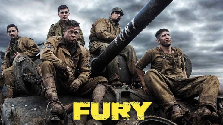 Fury best war movies of all times