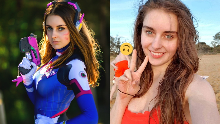 Loserfruit looks the same without makeup. 