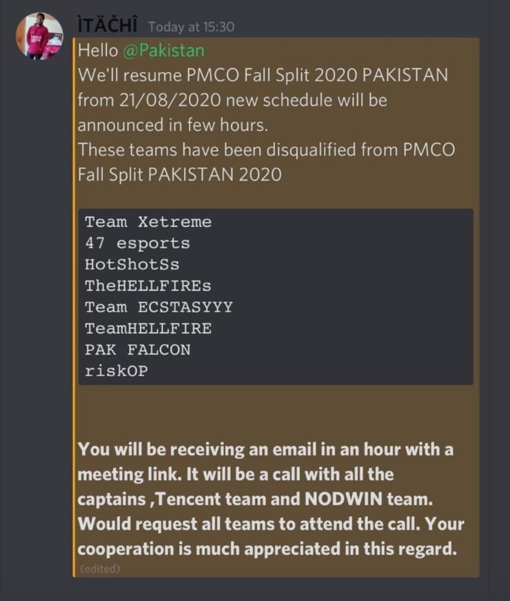 Pmco Pak Banned Teams