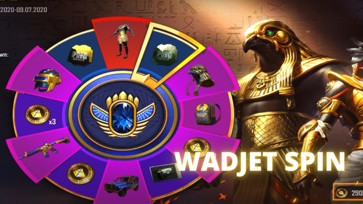 PUBG Mobile Wadjet Spin Event