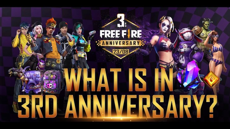 Free Fire Releases Have A Blast It S Our Birthday Music Video For The 3rd Anniversary