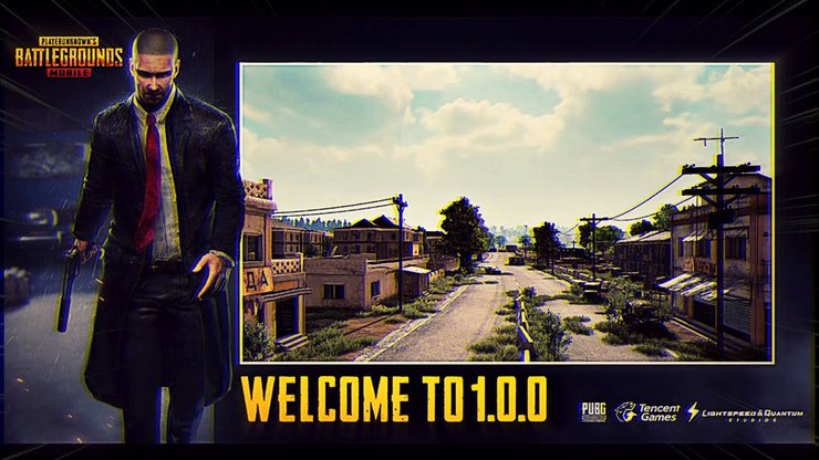 welcome pubg mobile 1.0