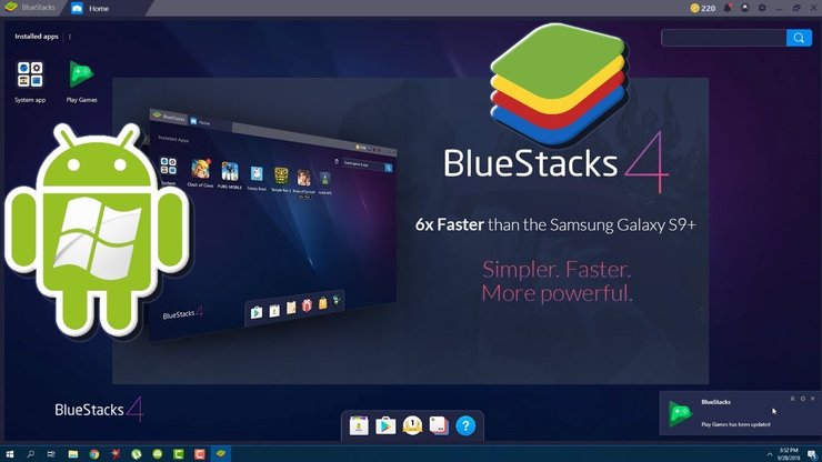 bluestacks emulator for windows 10 free download