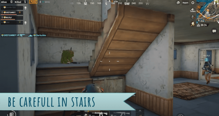 Be Careful In Stairs