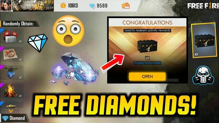 Completed Guide On How To Get Diamonds In Free Fire ...