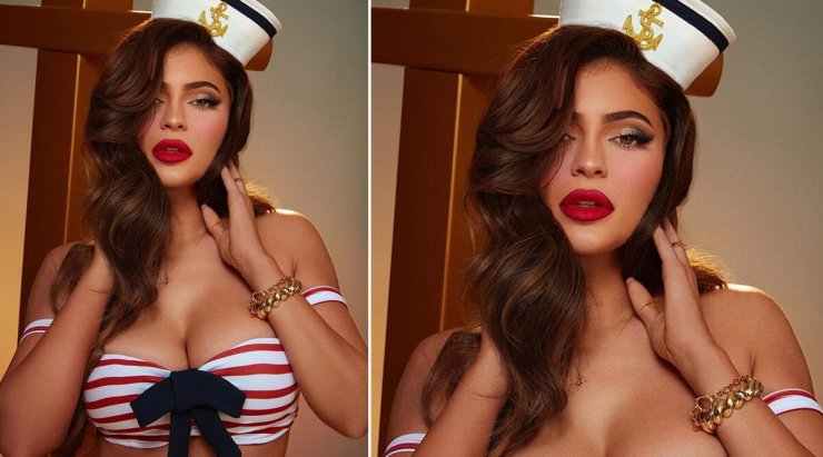 Kylie Jenner Turns Into A Sexy Sailor And Her Naut