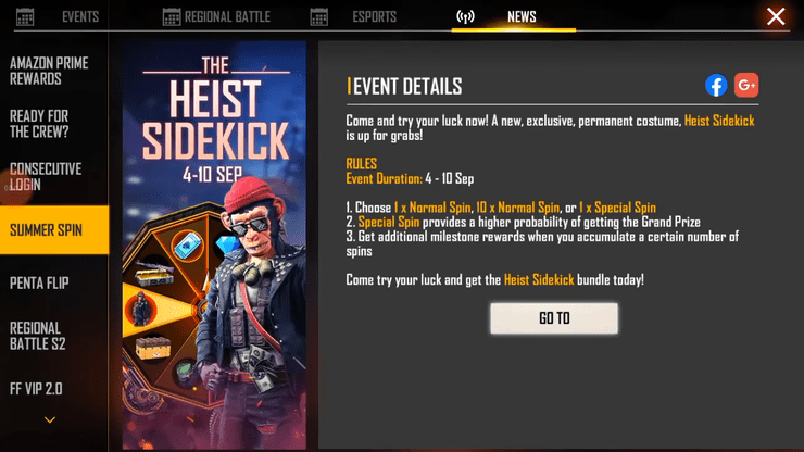 Things You Need To Know About The First Free Fire Money Heist Event The Heist Sidekick