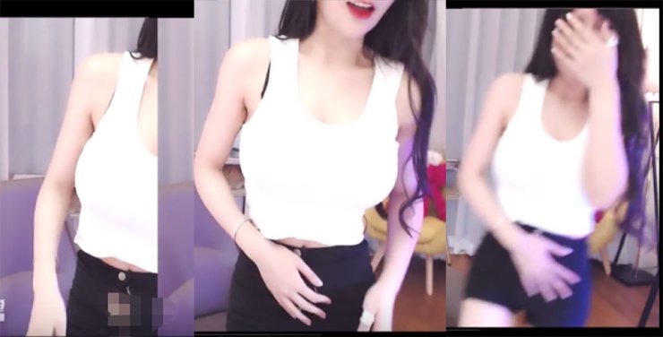 Female Streamer Forgot To Zip Her Pants During Str