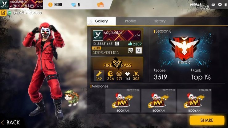 Garena Free Fire List Of 30 Stylish Names For You To Choose