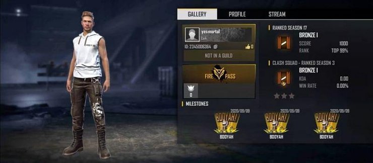 Free Fire Rank