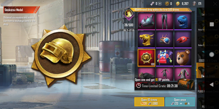 Donkatsu Medals