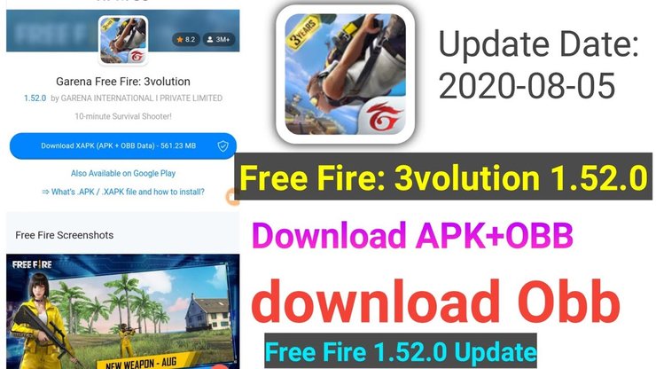 Free Fire download the new for windows