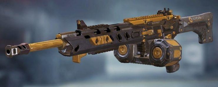 Cod Mobile M4lmg Black Gold