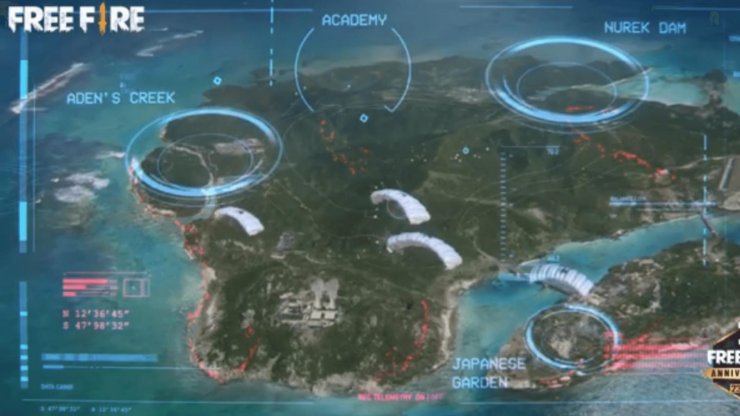 Free Fire Bermuda Remastered Map 1