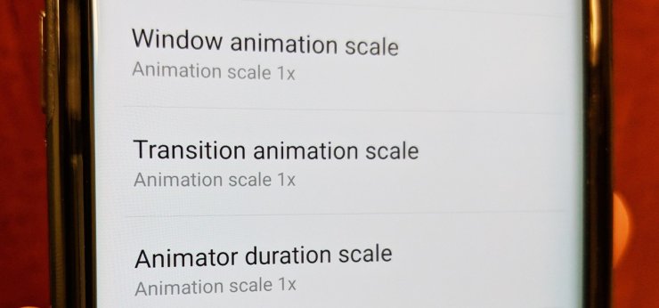 Speed Up Transitions Animations Your Galaxy S9 128