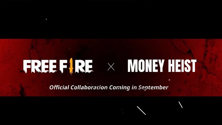 free fire x money heist