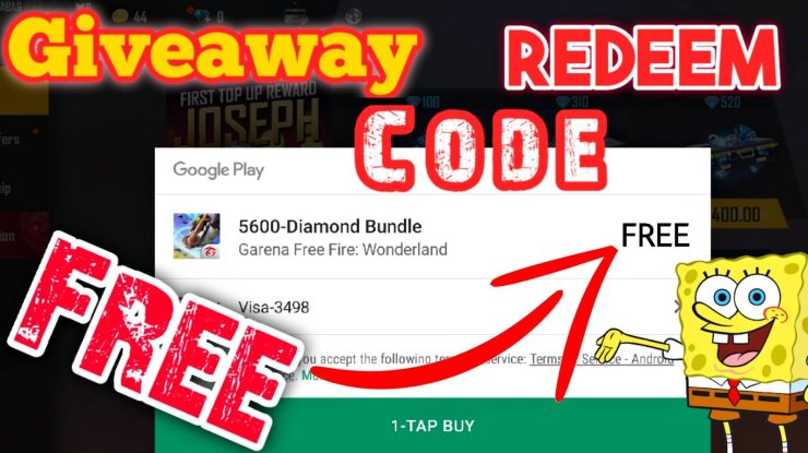 Redeem Code For Free Fire Top Up: How To Get Diamonds For ...