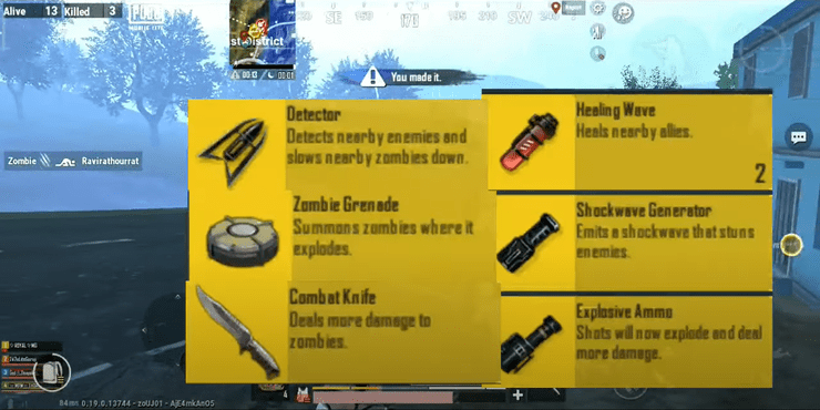 Zombie Mode New Ammo