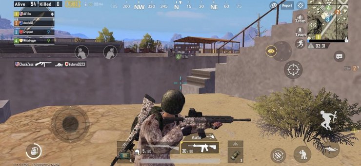 The Combination Of M416 And Kar98k