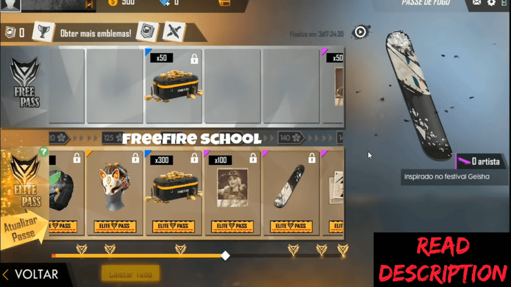 Everything About Free Fire First Elite Pass Ever - Release ...