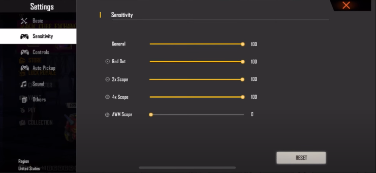 Leave Sensitivity High
