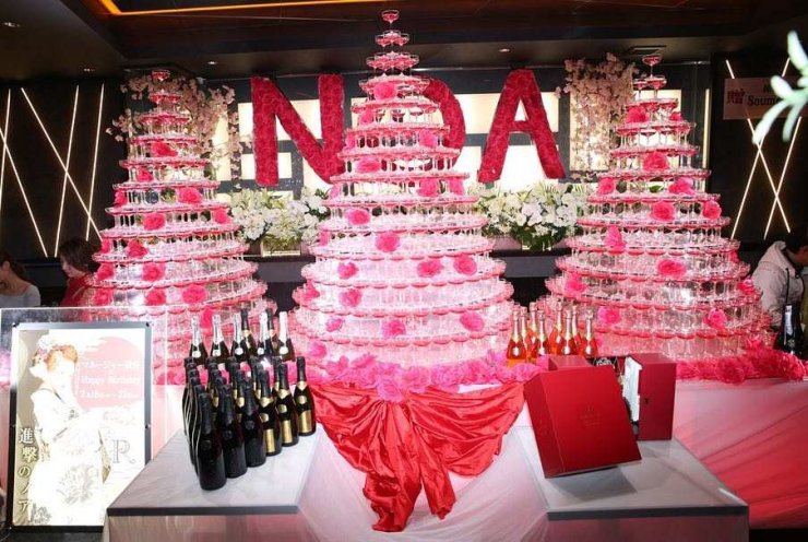 Champagne Tower