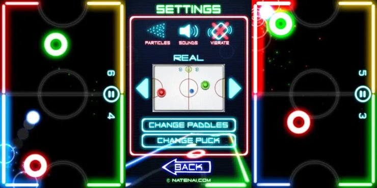 Glow Hockey 2