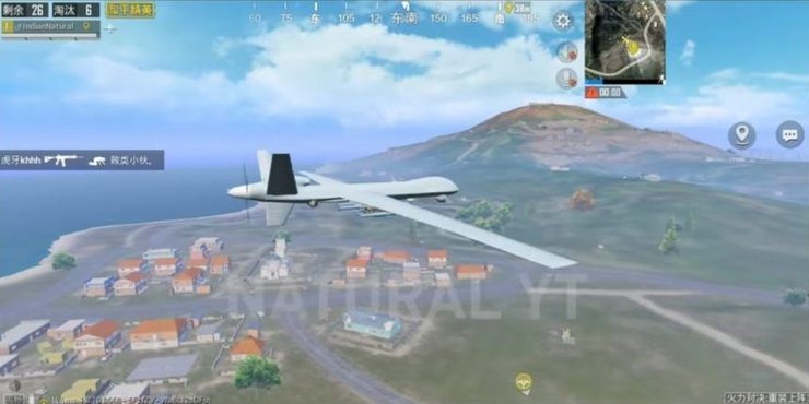 طائرة دون طيار في وضع الحمولة 2.0 في ببجي موبايل