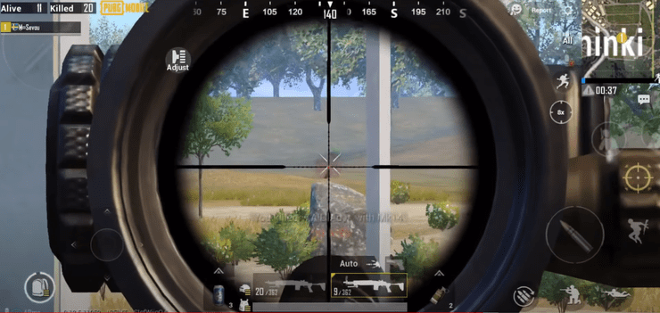 Use An 8x Scope