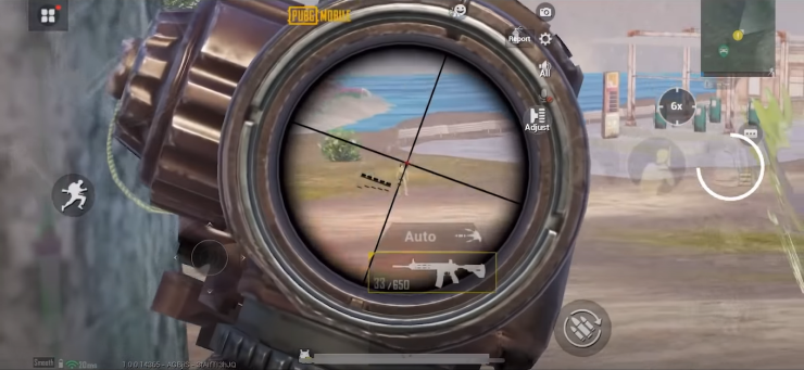 Peeking Shot