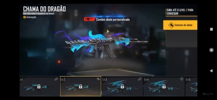 Blue Flame Dragon Ak