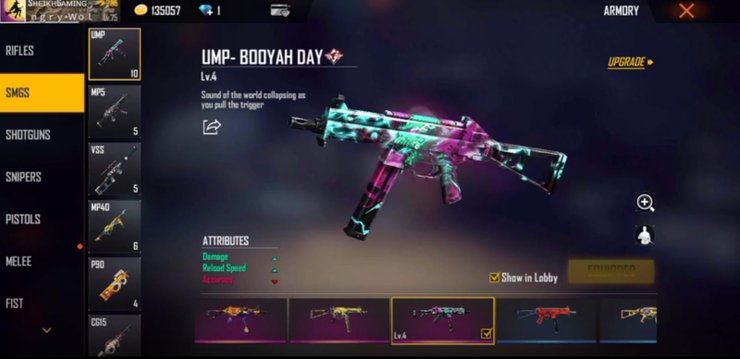 How To Get Free UMP Skin In Free Fire Booyah Day Event