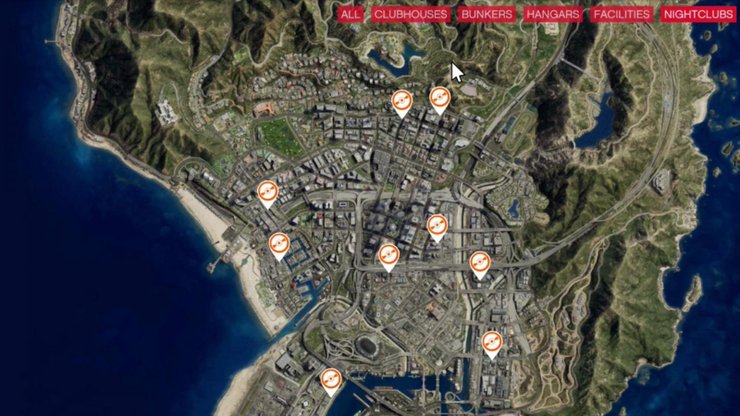 Gta 5 Nightclub Locations