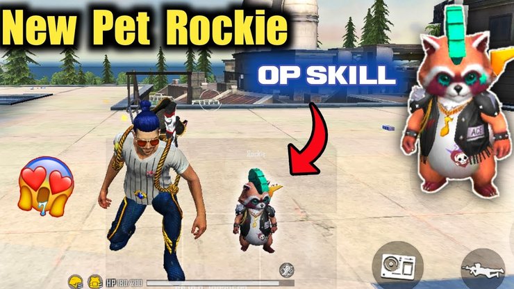 Garena Free Fire: All You Need To Know About Rockie Pet