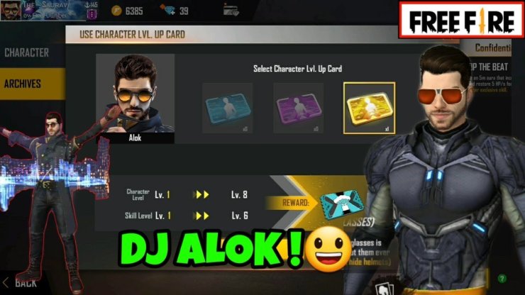 Free Fire Top 3 Best Ever Character Combinations For Dj Alok