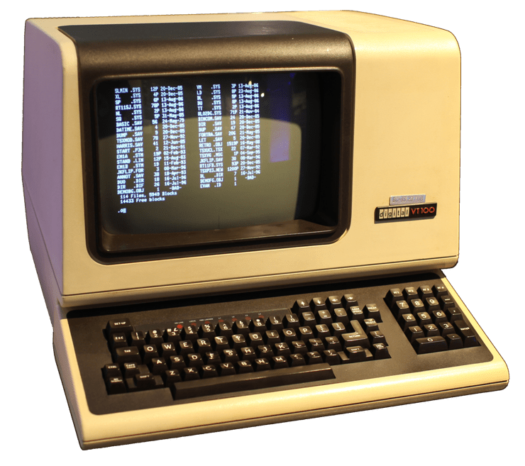 1200px Dec Vt100 Terminal Transparent