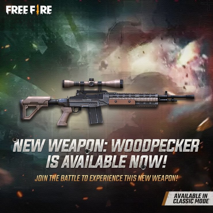 All You Need To Know About The New M21 Woodpecker Gun In Free Fire