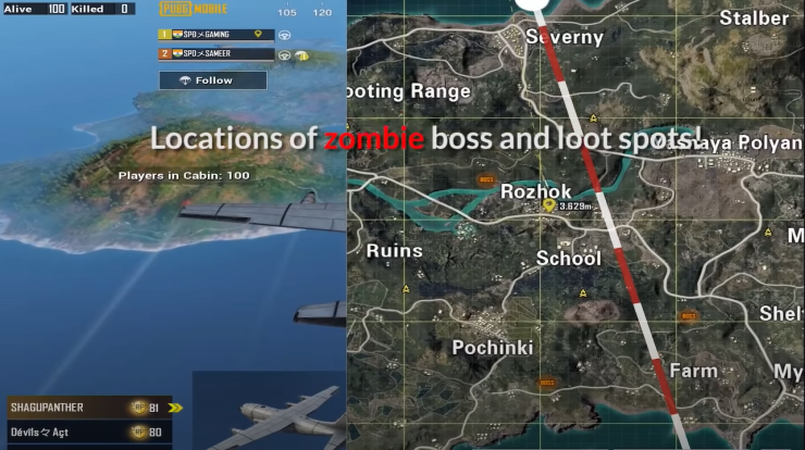 Locations Of Boss And Loots