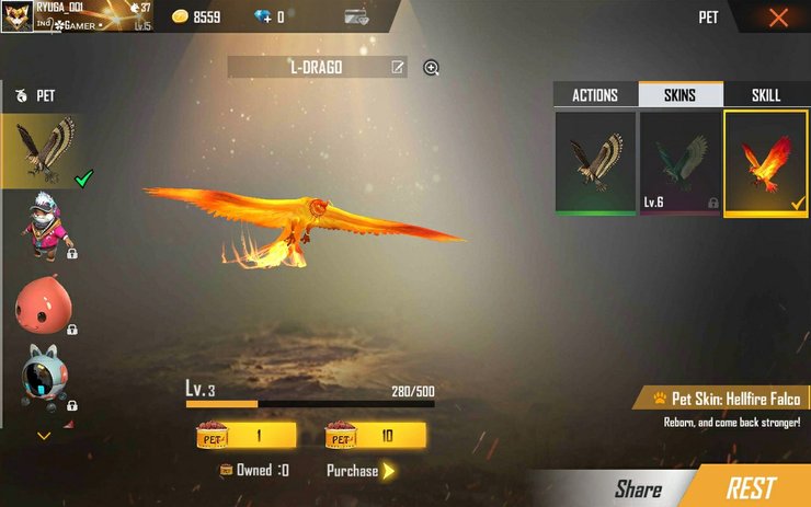 Falco Free Fire