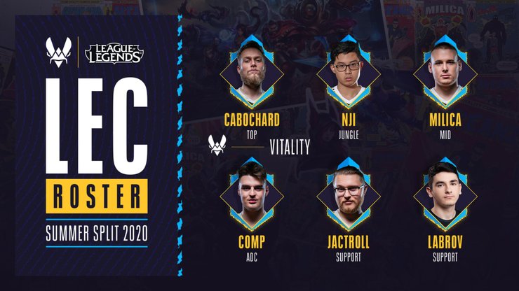 Team Vitality rosters