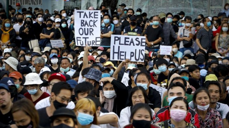 Anti Government Protest Thailand 800x450