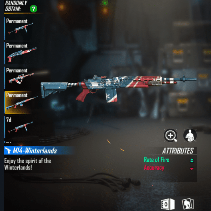 M14 Winterlands skin