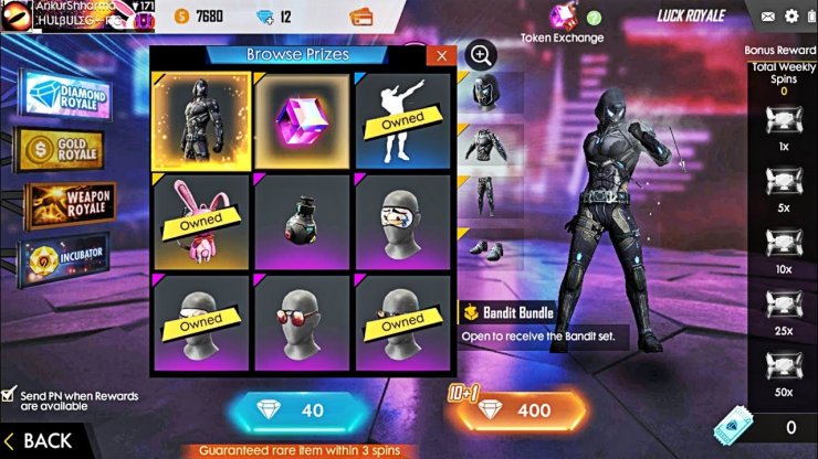 Free Fire Best Bundle Combination Photo Mypaperbleeds