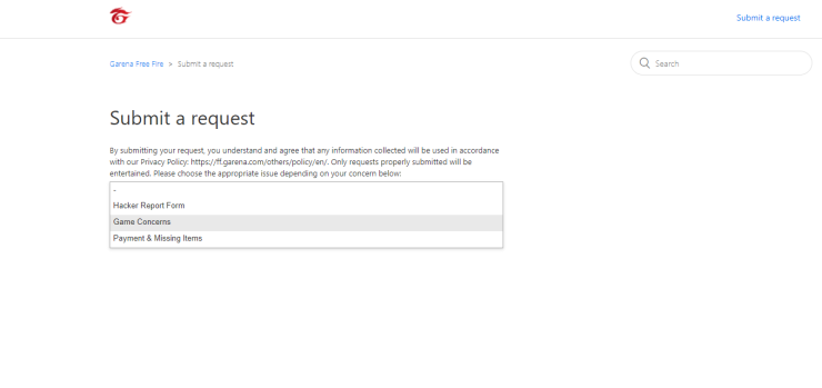 Free Fire Zendesk